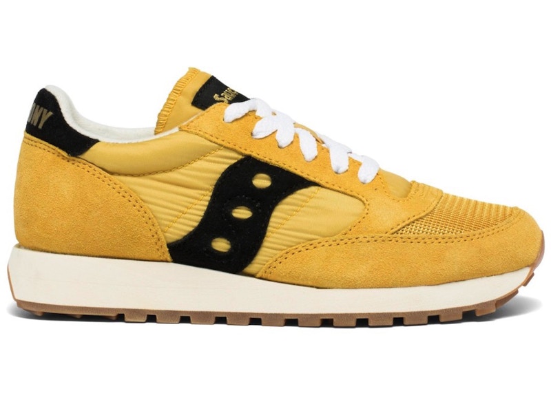 Saucony jazz black yellow online