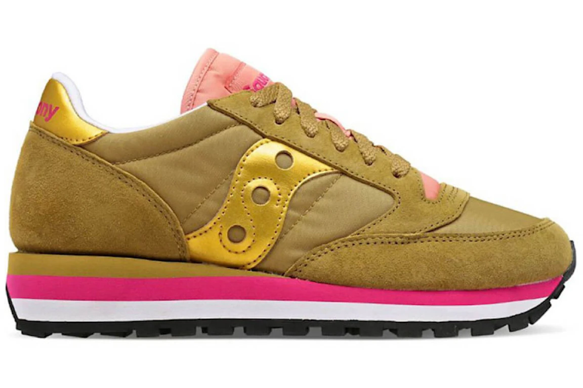 Saucony Jazz Triple Olive Gold Pink (W) - S60530-23 - US