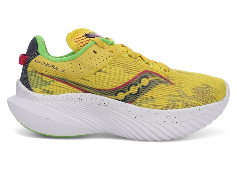 Saucony レディース Kinvara 14 スニーカー, ブルーライト/グレープ, 9.5