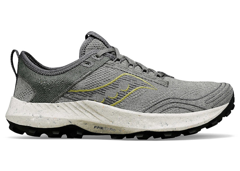 Pre-owned Saucony Men's  Peregrine Rfg Sneakers In Bough/shadow