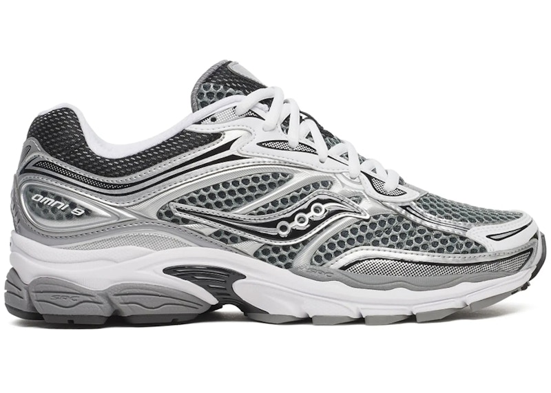 Saucony ProGrid Omni 9 Grey Silver Black