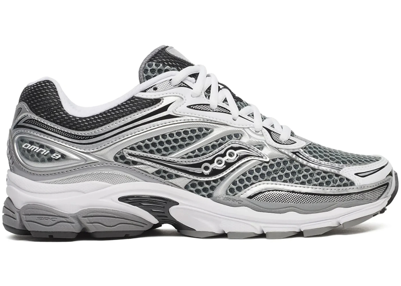 Saucony ProGrid Omni 9 Grey Silver Black