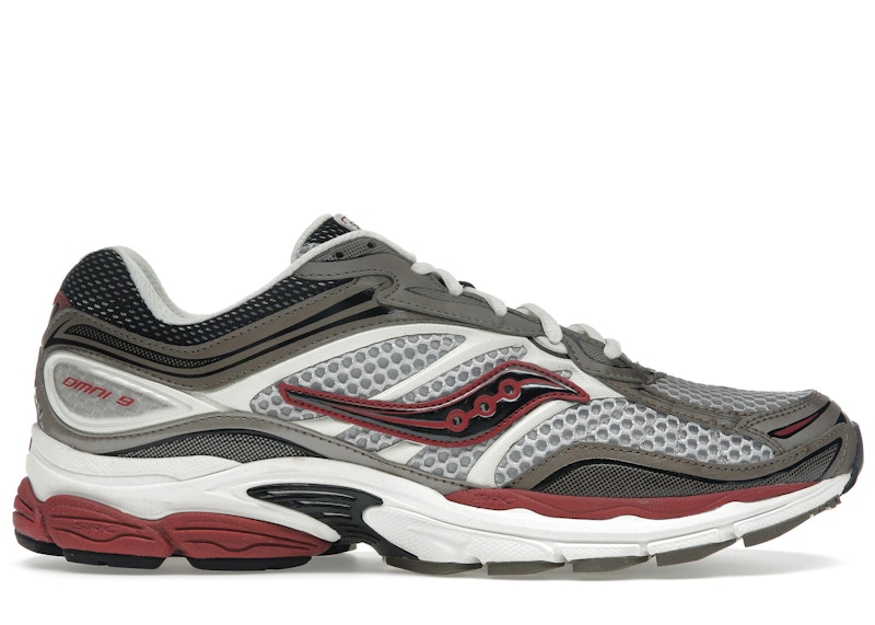 Pre-owned Saucony Men's Progrid Omni 9 Og Sneakers In Brown/red