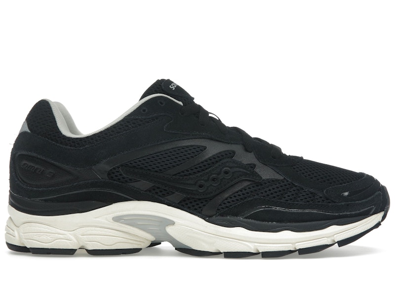 Pre-owned Saucony Men's Progrid Omni 9 Premium Sneakers In Black/cream