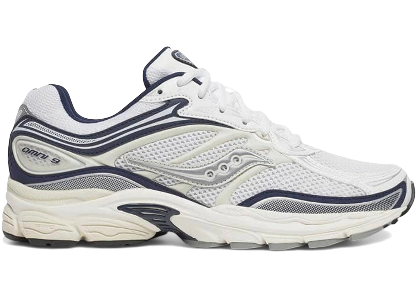 Saucony ProGrid Omni 9 Tomorrow, Meet Yesterday Pack White Navy Men's ...