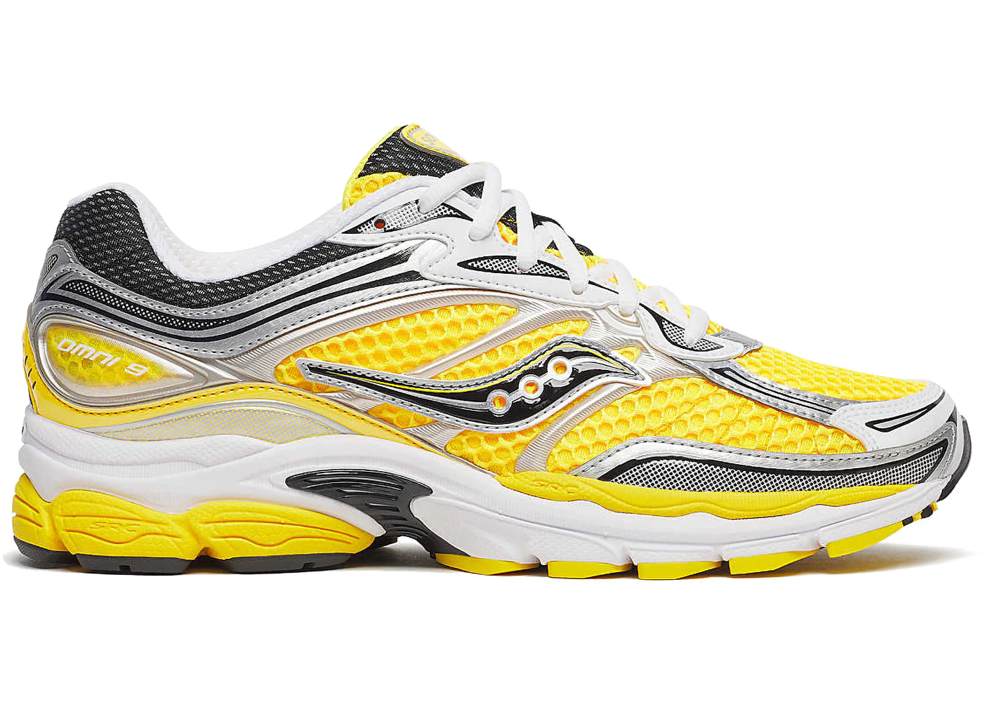 Saucony ProGrid Omni 9 ViZi Gold Metallic Silver