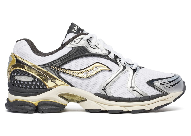 Saucony ProGrid Triumph 4 CS 'Gold Chrome' | White | Men's Size 8 - S70805-15