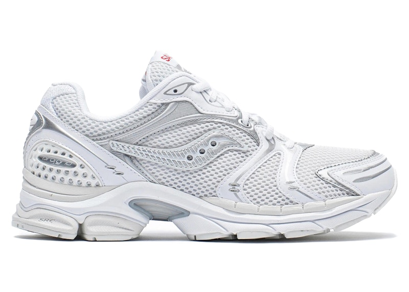 Saucony ProGrid Triumph 4 Heritage Pack White Silver Men's