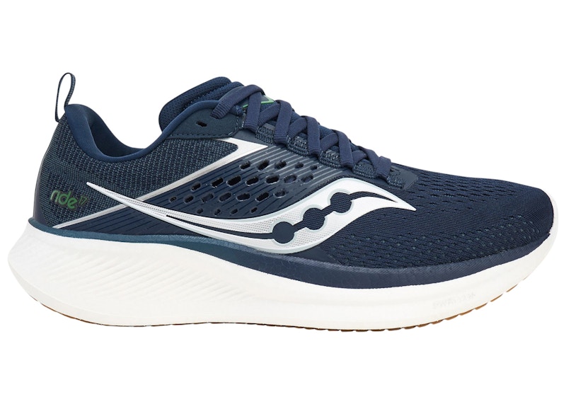 Saucony Ride 17 Kaugummi, marineblau