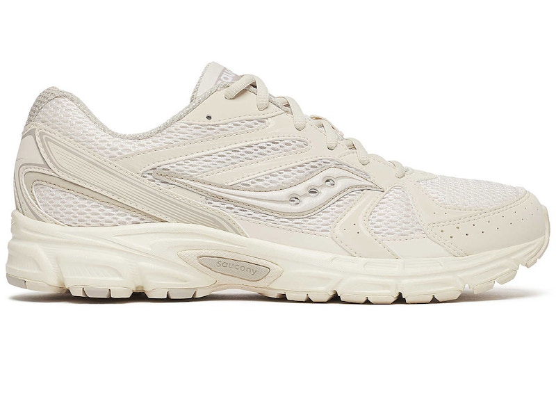 Pre-owned Saucony Men's Ride Millennium Matte Sneakers In Cream In White