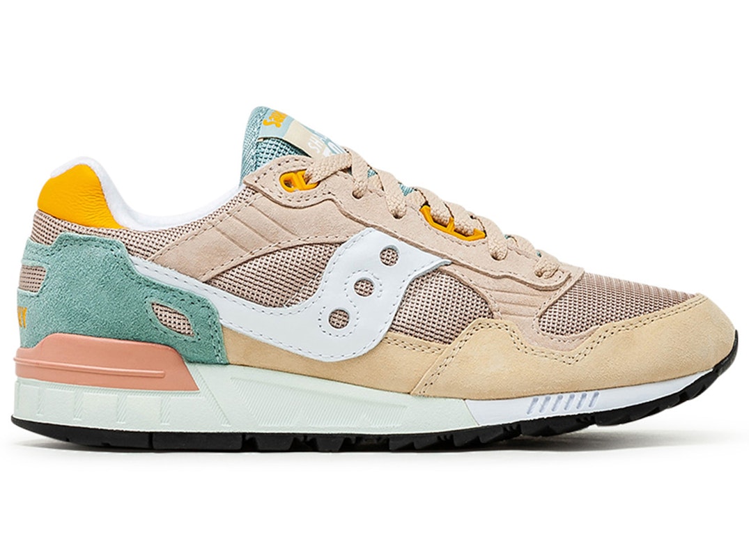 Pre-owned Saucony Shadow 5000 Beige Sage Pink Gold In White/beige