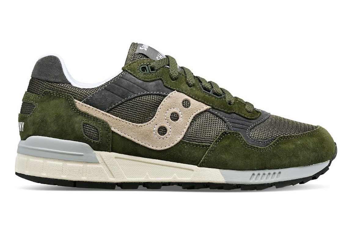 Click to view more detailed imagery on our partner's website Pre-owned Saucony Shadow 5000 Green Grey In Green/grey