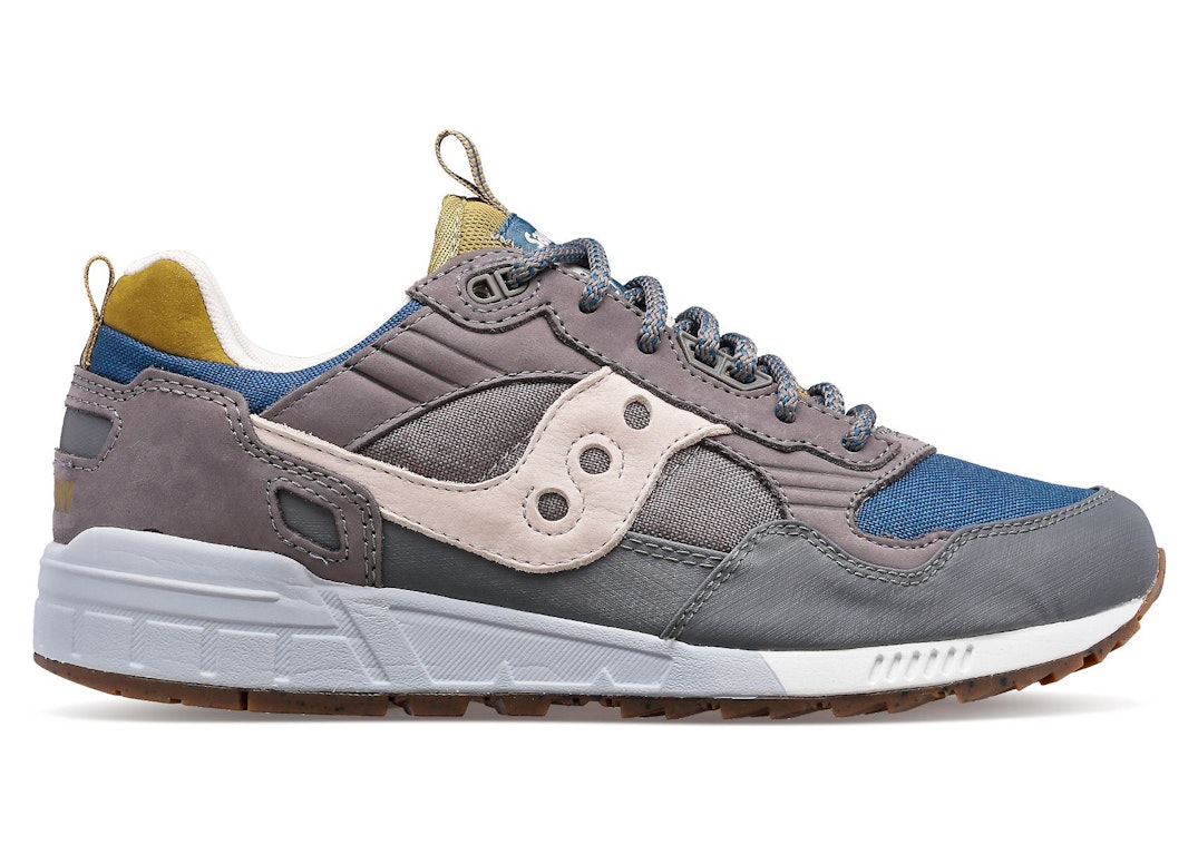 Pre-owned Saucony Shadow 5000 Grey Green Blue In Grey/green