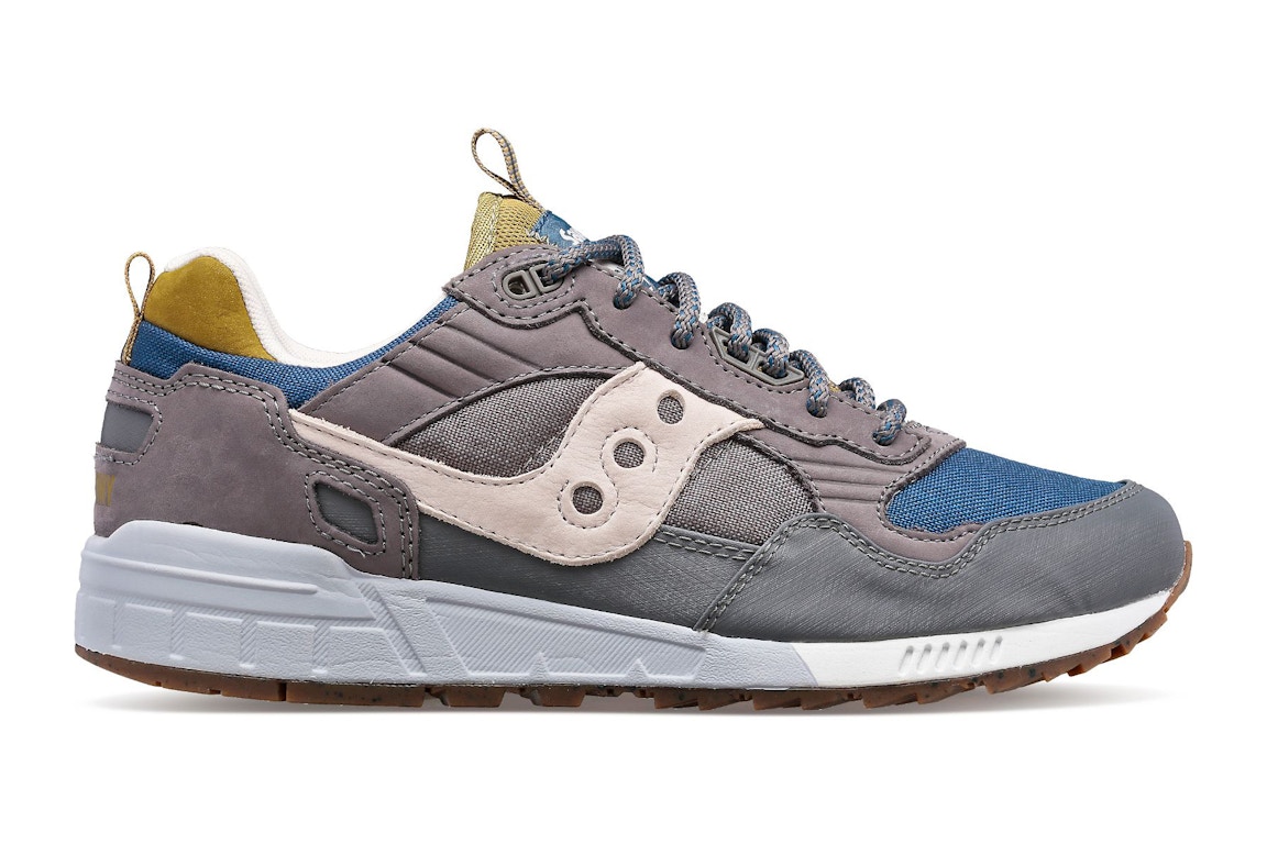 Click to view more detailed imagery on our partner's website Pre-owned Saucony Shadow 5000 Grey Green Blue In Grey/green