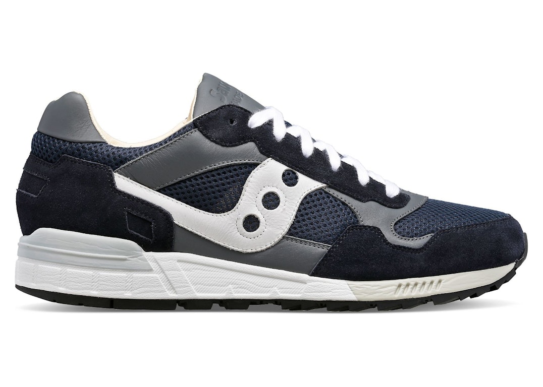 Pre-owned Saucony Shadow 5000 Made In Italy Navy White In Navy/white