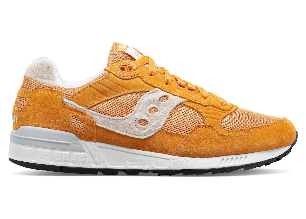Pre-owned Saucony Shadow 5000 Mustard Silver In Mustard/silver