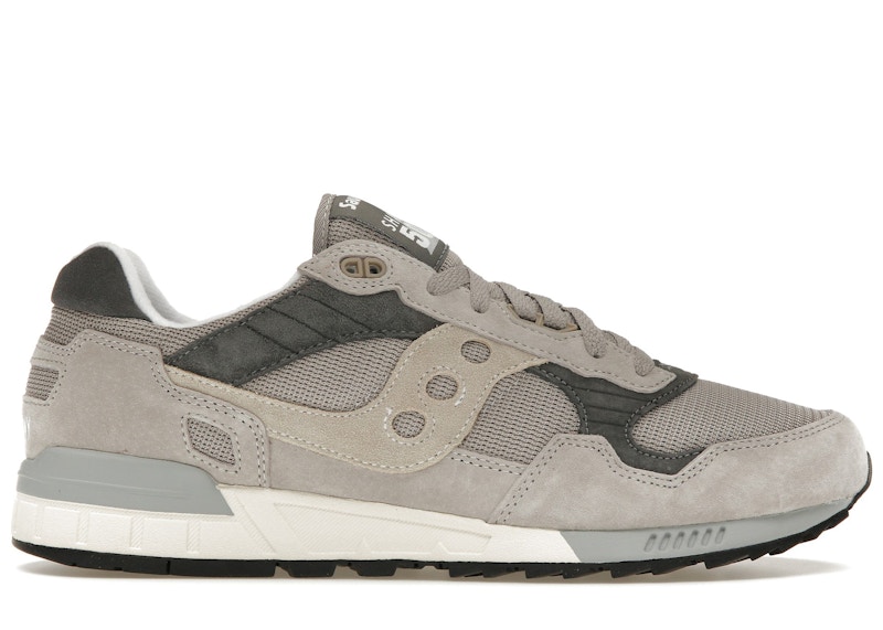 Pre-owned Saucony Men's Shadow 5000 Grey Sneakers In Sand/white