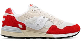 Saucony Shadow 5000 White Cream Red