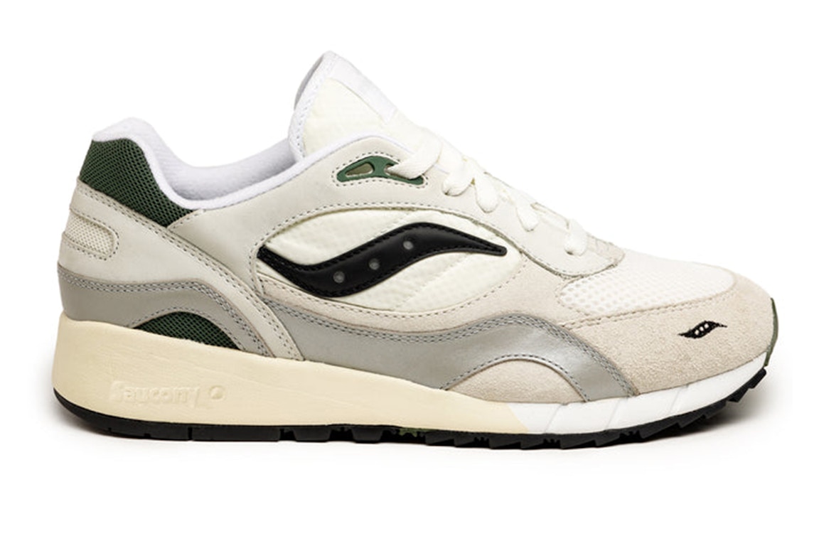 Click to view more detailed imagery on our partner's website Pre-owned Saucony Shadow 6000 Asphalt Gold Accelerate, Decelerate In White/light Grey