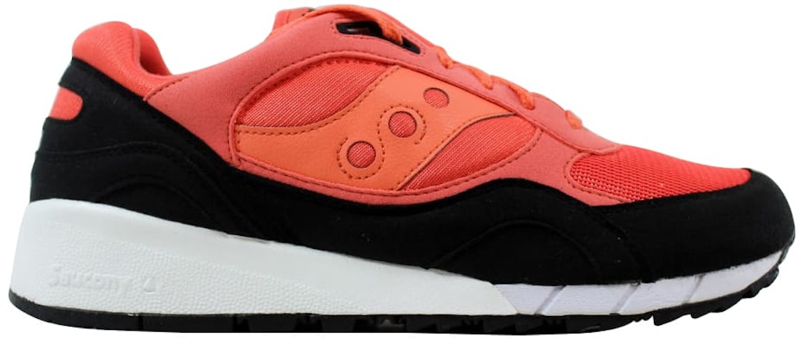 Pre-owned Saucony Shadow 6000 Coral In Coral/black