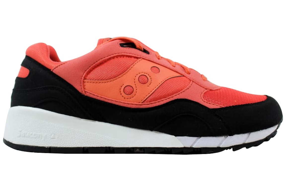 Pre-owned Saucony Shadow 6000 Coral In Coral/black