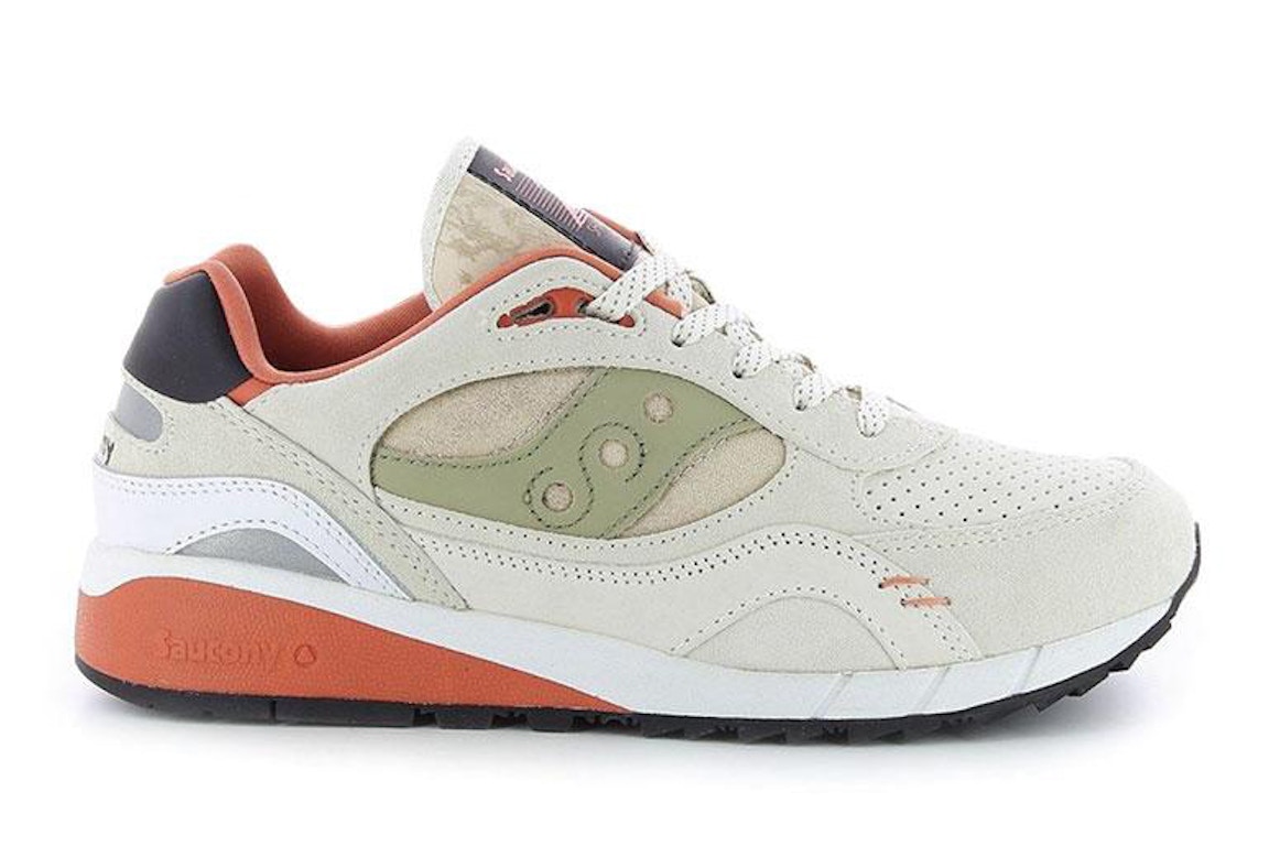 Click to view more detailed imagery on our partner's website Pre-owned Saucony Shadow 6000 Cream Orange In Cream/orange