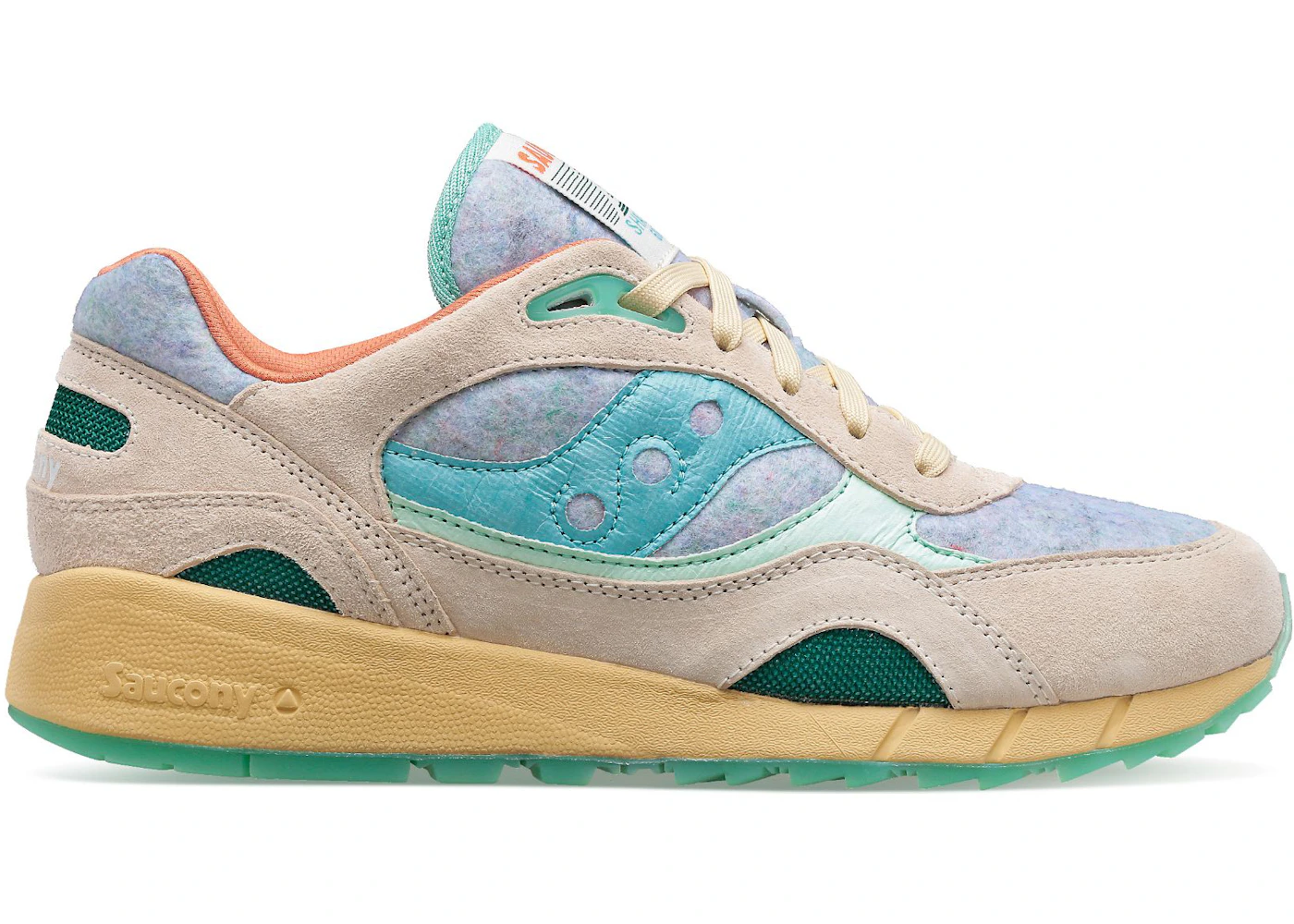 Saucony Shadow 6000 Felt Grey Multi Men's S70717-1 US