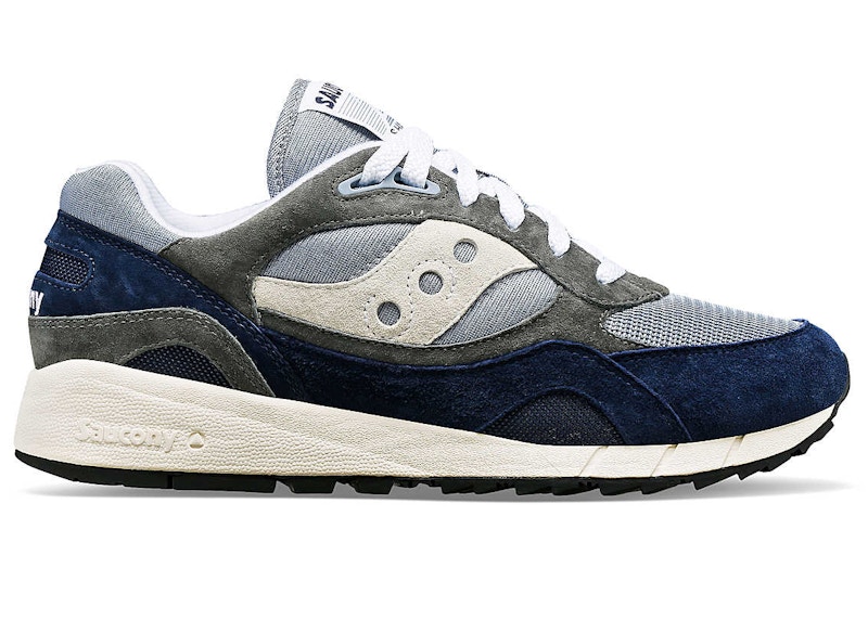 Saucony Shadow 6000 Grey Navy メンズ - S70441-57 - JP