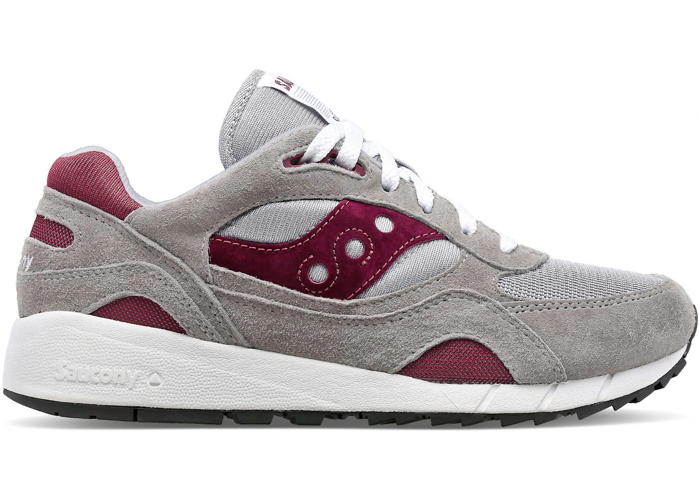 Saucony Shadow 6000 Grey Red Men's S70441-37 US - Main Image