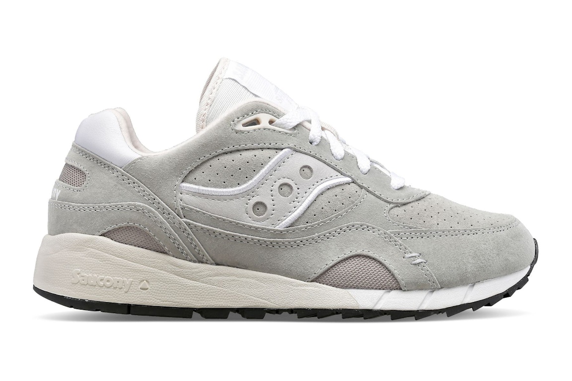 Click to view more detailed imagery on our partner's website Pre-owned Saucony Shadow 6000 Grey White