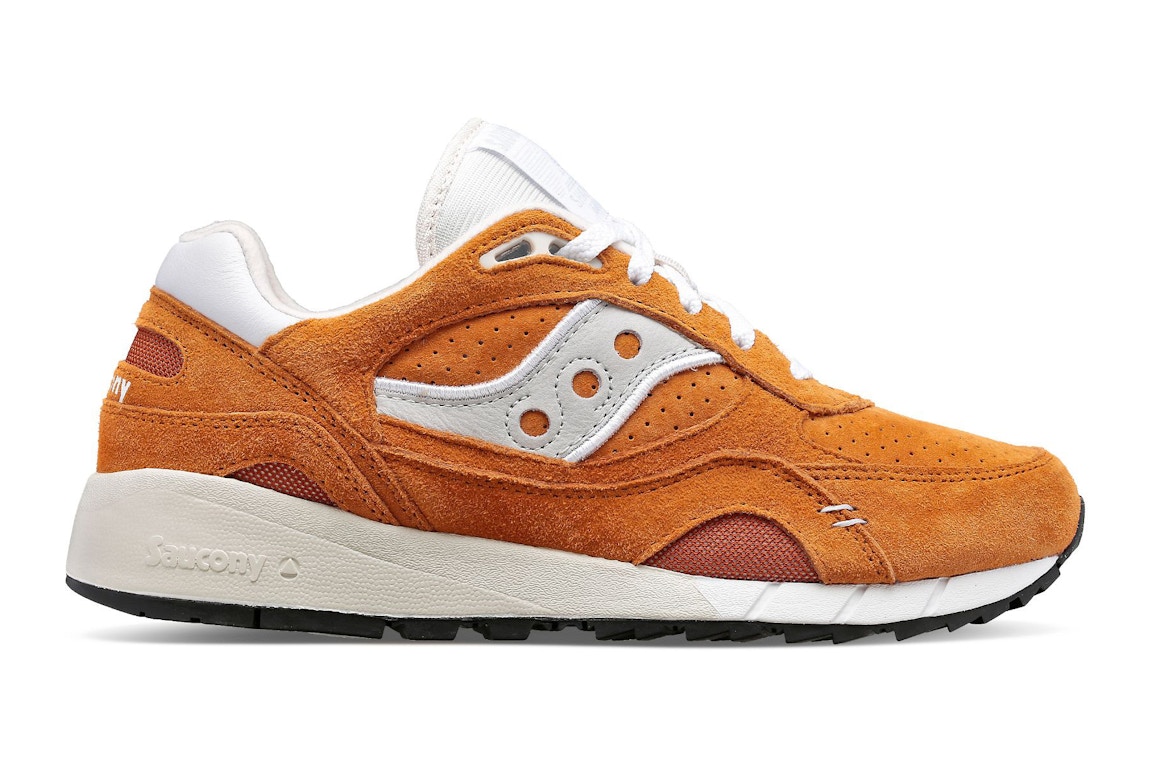 Click to view more detailed imagery on our partner's website Pre-owned Saucony Shadow 6000 Khaki Orange