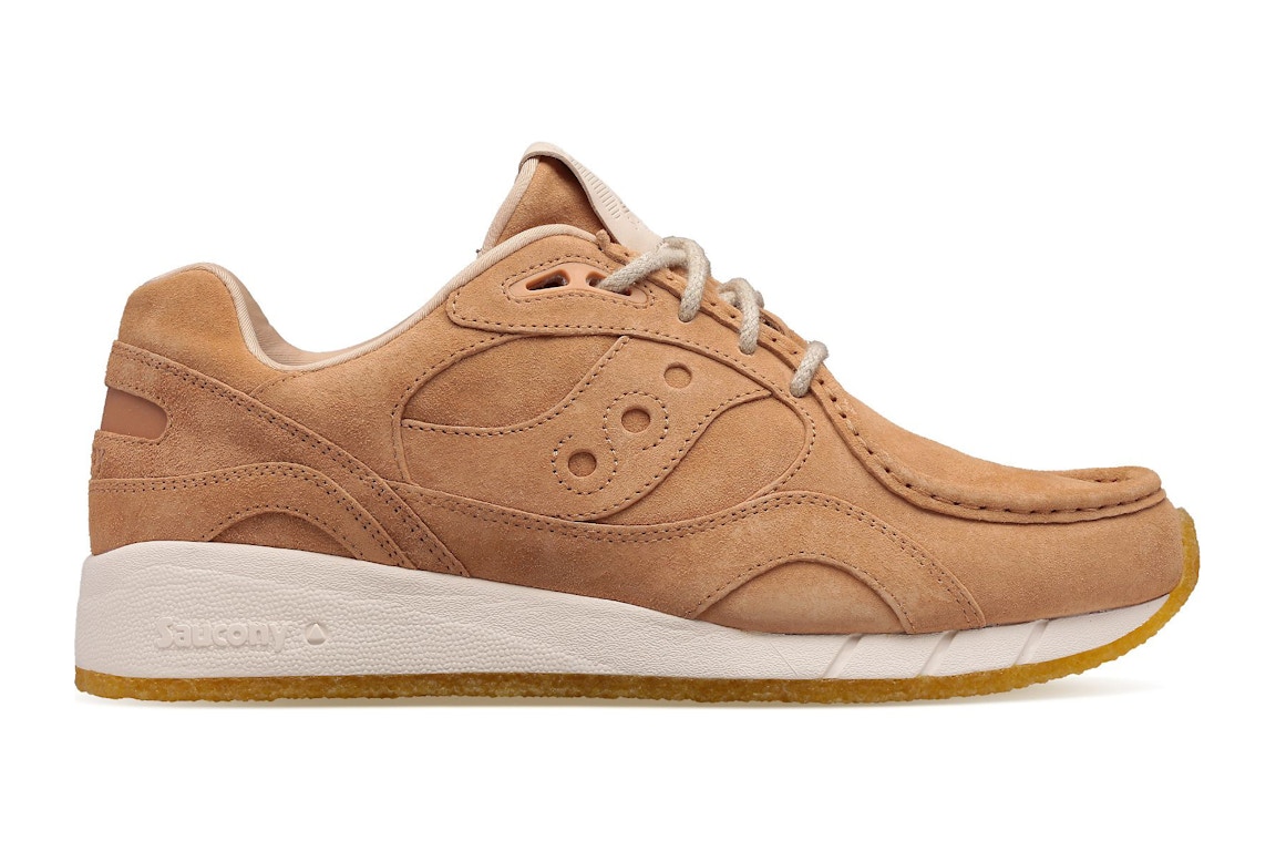 Click to view more detailed imagery on our partner's website Pre-owned Saucony Shadow 6000 Moc Crepe Sand