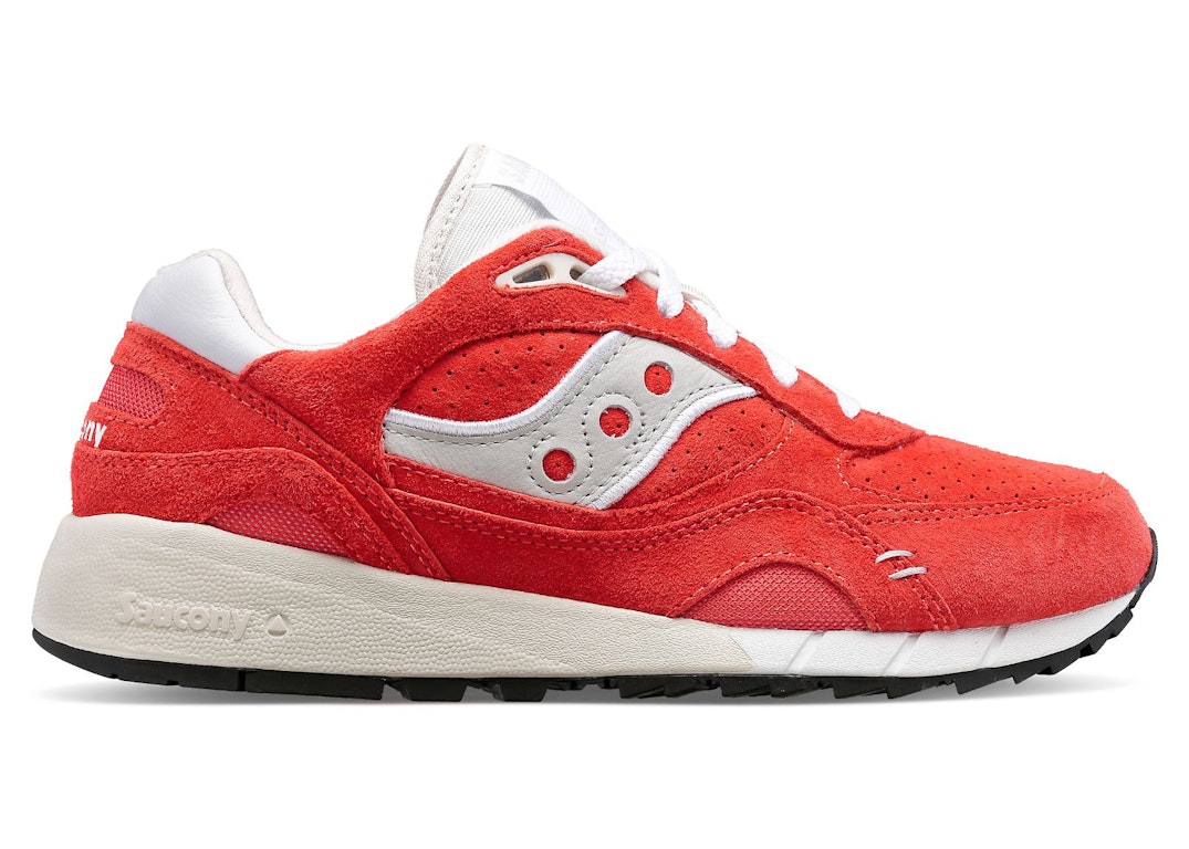 Pre-owned Saucony Shadow 6000 Red Grey