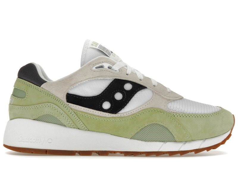 Pre-owned Saucony Men's  Shadow 6000 Sneakers In White/mint/navy Blue