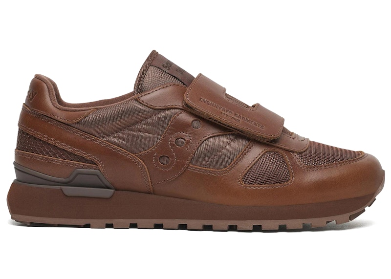 Saucony Shadow Double Velcro Engineered Garments Brown