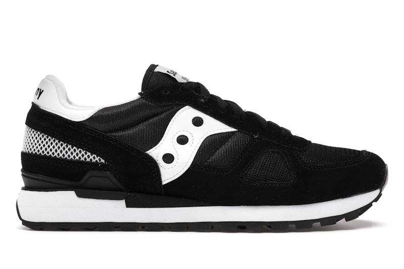 saucony black and white
