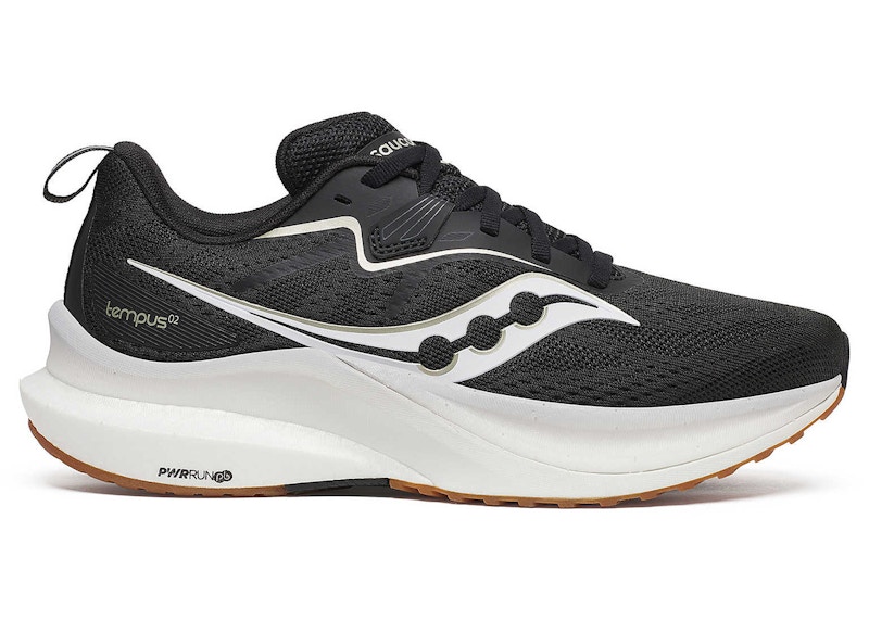 Pre-owned Saucony Tempus 2 (women's) Sneakers In Black/white