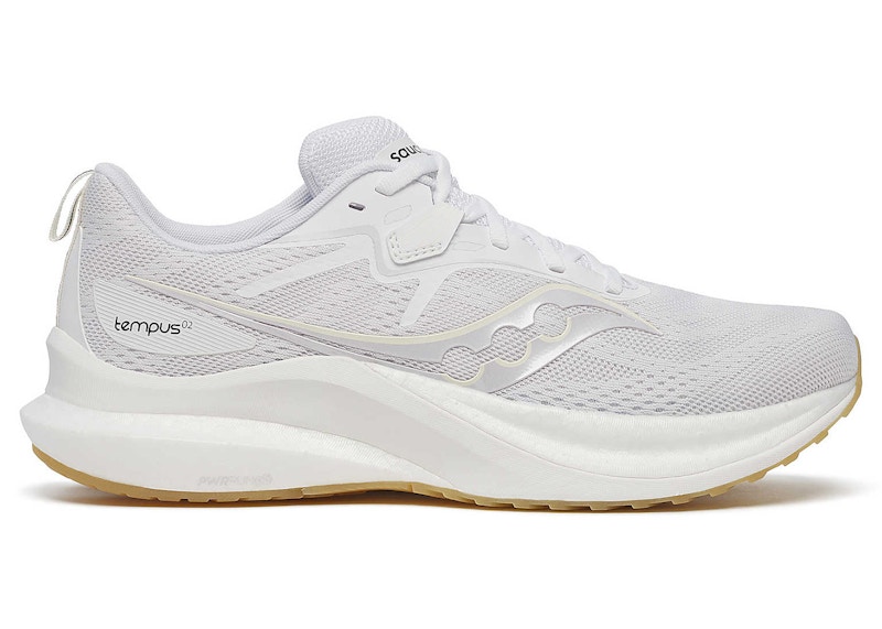 Men's Saucony Tempus 2 White|Gum, Size 7M  - S20973-100