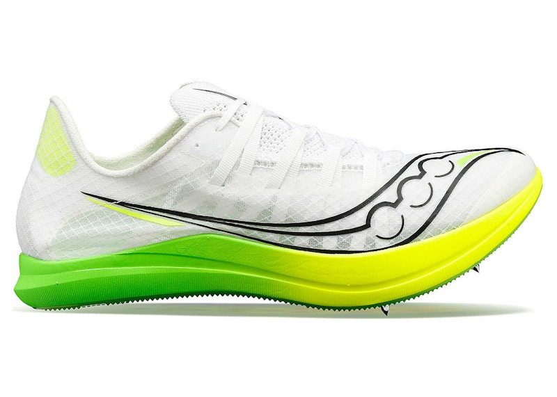 Pre-owned Saucony Terminal Vt (women's) Sneakers In White/slime