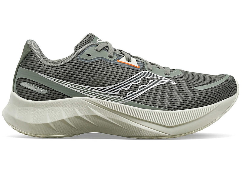 Pre-owned Saucony Men's Tide 2 Sneakers In Charcoal