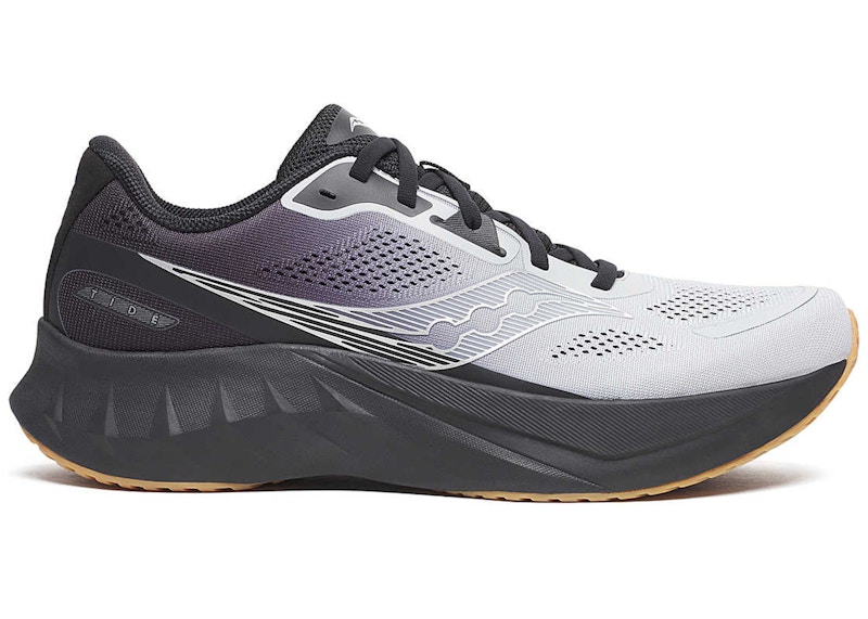 Pre-owned Saucony Men's Tide 2 Gum Sneakers In Cloud/black