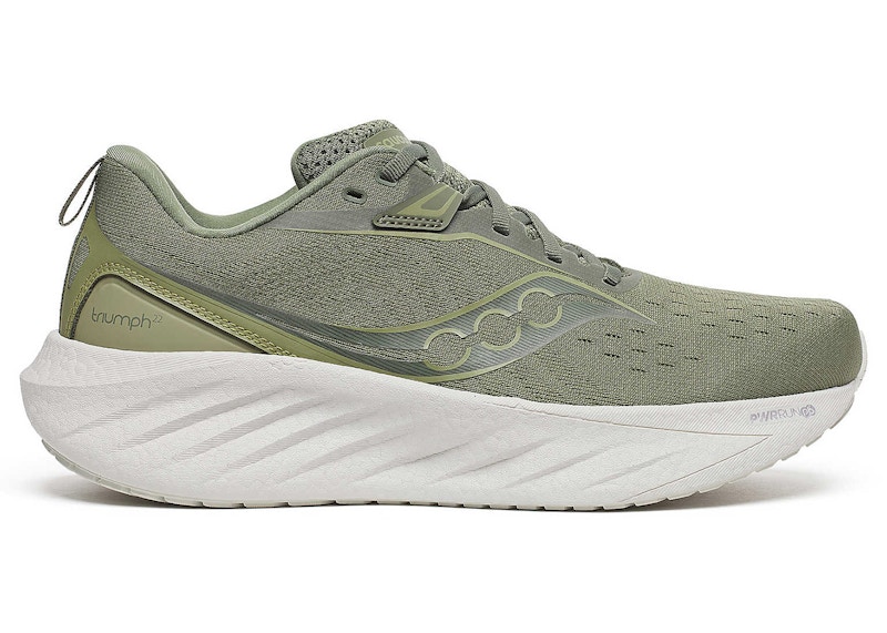 Pre-owned Saucony Men's Triumph 22 Sneakers In Olivine In Green