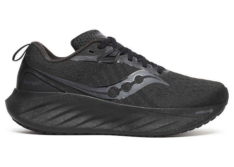 Pre-owned Saucony Triumph 22 (women's) Sneakers In Triple Black