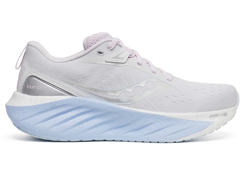 Pre-owned Saucony Triumph 22 (women's) Sneakers In White/ice Melt