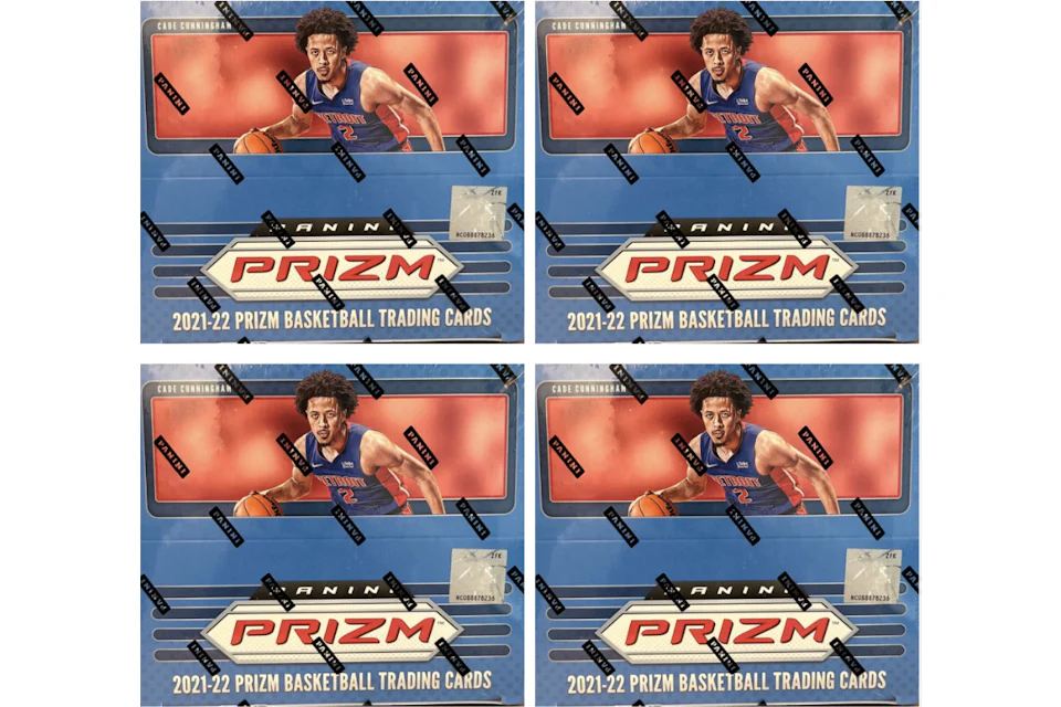 2021-22 Panini Prizm Basketball 24 Pack Retail Box 4x Lot