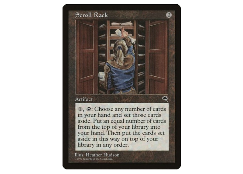Scroll Rack Magic: The Gathering TCG Tempest Rare #298