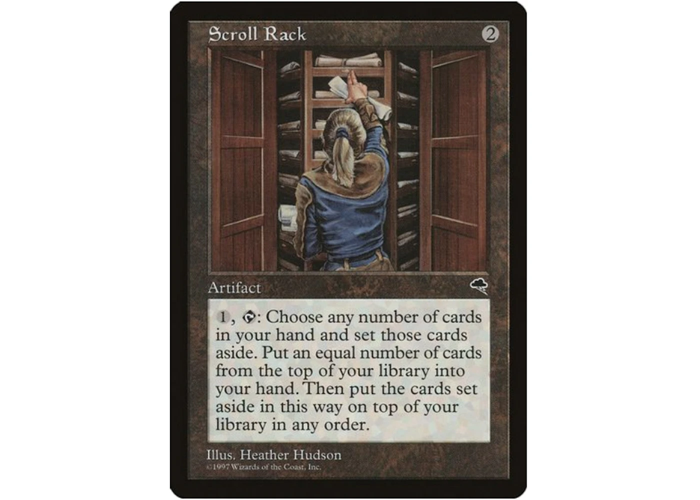 Scroll Rack Magic: The Gathering TCG Tempest Rare #298 (Ungraded) - US