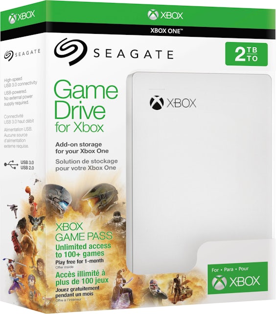Seagate Game Drive for Xbox 2TB Portable Hard Drive STEA2000417 - US