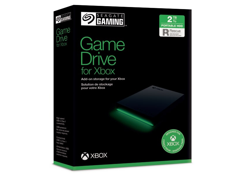 Seagate Xbox 2 TB Game Drive STKX2000400 - US