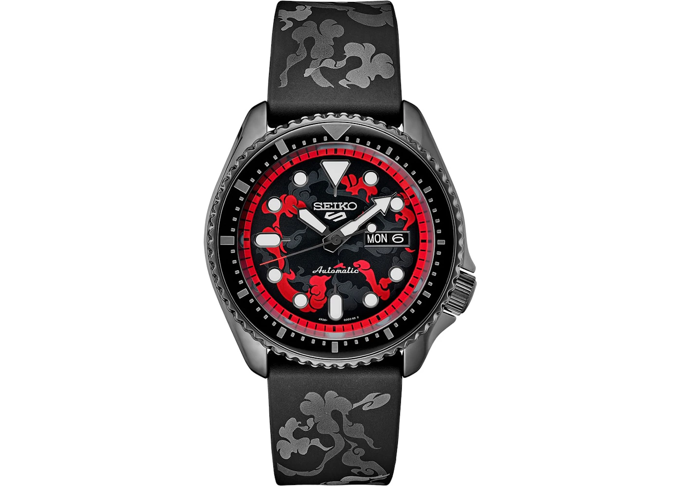 Seiko 5 Sports One Piece Limited Edition Luffy Srph65 43mm In Stainless Steel Cn Seiko 5 Sports One Piece Limited Edition Luffy Srph65 43mm In Stainless Steel Cn